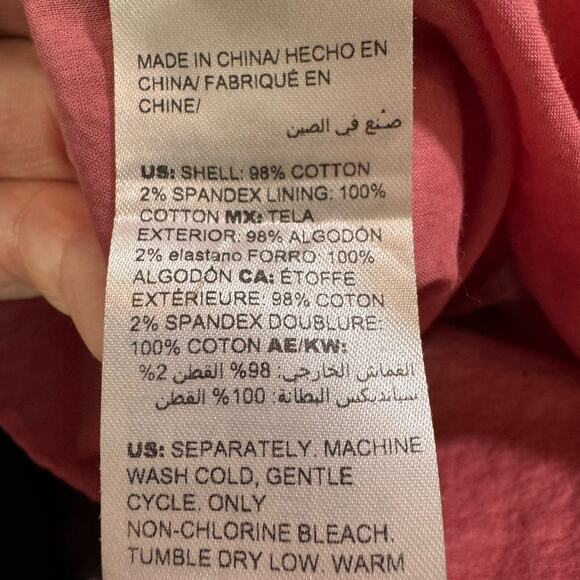 White House Black Market Cotton Floral Print Fit and Flare Dress Size 0 - Picture 6 of 7